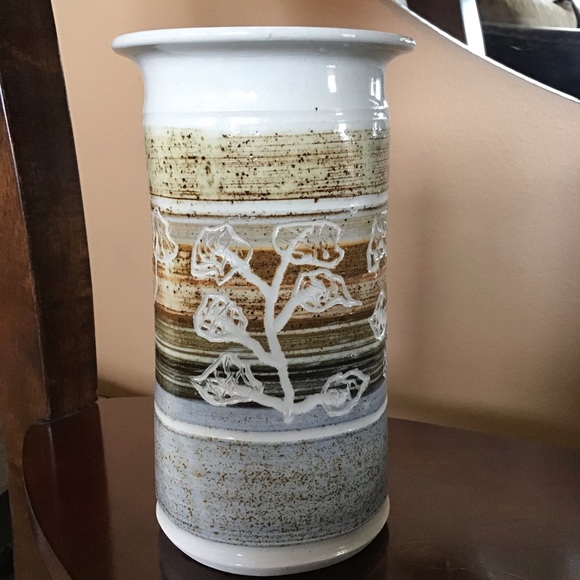 FINAL SALE Rowe Pottery Handmade Branches Vase (8.35”) - Picture 4 of 7